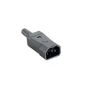 Bachmann 915171 Kaltgeräte-Steckverbinder Schwarz 1St.
