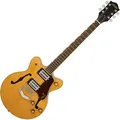 Gretsch G2655 Streamliner Center Block Jr. Double-Cut with V-Stoptail Village Amber