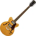 Gretsch G2655 Streamliner Center Block Jr. Double-Cut V-Stoptail Village Amber