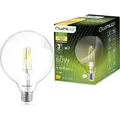 LUMILED G125 E27 LED Vintage Lampe 7W (Entspricht 60W) 806 Lm transparentes Glas Leuchtmittel kugelförmig 3000K Warmweiß Licht Kugel Retro Birne ...