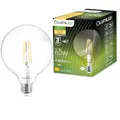 Lumiled G125 E27 LED Vintage Lampe 7W (Entspricht 60W) 806 Lm transparentes Glas Leuchtmittel kugelförmig 3000K Warmweiß Licht Kugel Retro Birne 360° Glühbirnen Filament