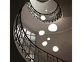 Foscarini Design Hängelampe Gregg piccola, dimmbar, weiß / opal, für Wohn- / Esszimmer, Glas, Design, Pendelleuchte