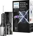 Philips Sonicare Munddusche kabelloser Power Flosser 3000 HX3826, Aufsätze: 2 St., Quad Stream-Technologie, 2 Modi für die Reinigung, 3 Intensitätsstufen