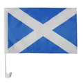 AZ FLAG - Autofahne Schottland - 45x30 cm - Schottische Autoflagge 30 x 45 Cm - Auto Flaggen