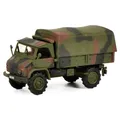 452683100 - Schuco - Mercedes-Benz Unimog Pritsche Plane - Bundeswehr  H0 1:87