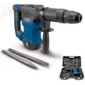 Scheppach Abbruchhammer AB1500x Betonhammer | 20J Schlagkraft | 1300W Leistung | SDS-Max | 4100 BPM | 6kg | inkl. Spitz- und Flachmeißel und Koffer
