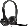 Logitech LOGITECH Headset H390, USB, Stereo, schwarz Headset