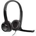 Logitech H390 USB Headset Schwarz Ohraufliegende Kopfhörer On-Ear kabelgebunden