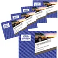 Avery Formularbücher Fahrtenbuch, Pkw mit Kraftstoffverbrauch 222-5 DIN A6 quer 1x 40 Seit (56x) (222-5)