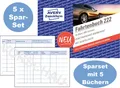 Sparpack 5x Fahrtenbuch AVERY Zweckform 222 - 56 Blatt NEU PKW Finanzamt A6 quer