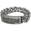 Walz Hardcore Cycles Armband Panzerarmband, Edelstahl silberfarben 22 cm