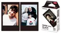 Sofortbildkamera Film INSTAX Mini Schwarz Einzelpackung 10 Bilder Zubehör