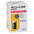 Roche Lanzetten Accu-Chek FastClix, Spar-Set, Softmotion Technologie, 24 tlg., Einfache 1-Klick-Bedienung, Anpassbare Einstechtiefe 0,5 bis 5,5 mm