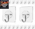 Selbstklebende Haken extra stark für Wand und Decke 20 Stück rostfrei