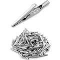 Krokodilklemmen Metall Elektrische Testklemmen Labor Zubehör 50mm Set 50 Pcs