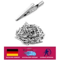 50 Stück Metall Krokodilklemmen - Hochwertige Abgreifklemmen für Elektroarbeiten