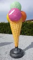 Dekoration Laden Aufsteller Eis Diele Handel Dekoration 145cm XXL Werbung B365