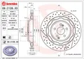 BREMBO 09.C128.33 Brake Disc for MERCEDES-BENZ