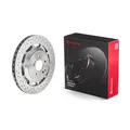 2x BREMBO Bremsscheibe PRIME LINE - Dual Cast 09.C128.33 für MERCEDES AMG GT SL