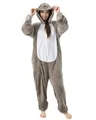 Katara 1744 - Seerobbe Kostüm-Anzug Onesie/Jumpsuit Einteiler Body für Erwachsene Damen Herren als Pyjama oder Schlafanzug Unisex - viele Verschiedene Tiere