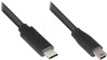 GC 3310-CM030 - USB 2.0 Kabel, C Stecker auf Mini B Stecker, 3,0 m