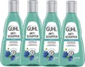 Guhl Anti Schuppenshampoo trockene fettige Kopfhaut 4er Pack 250ml