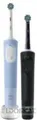 Oral-B Vitality ProD103 Elektrozahnbürste Duo Schwarz/Blau