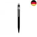 CARAN d'ACHE - Kugelschreiber 849 aus Metall - Schwarz mit schwarzer Mine