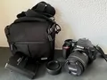 Nikon D5600 24.2MP DSLR Kit AF-P 18-55 VR Objektiv 1399 Auslösungen Neuwertig!