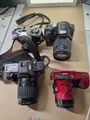 4xNikon Coolpix B 600/Canon EOS 600/Canon EOS 600 35mm /Minolta X-300 defekt