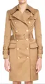 Balmain Paris Trenchcoat Double-Breasted Golden Button t Pariser Flair Mantel S Gunflap und Rückenklappe für zusätzlichen Schutz und Stil