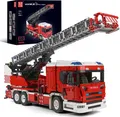MOULDKING 17022S | FEUERWEHR DREHLEITER RC 4.886 TECHNIC Konstruktionsset OVP