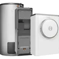 Junkers Bosch CS742 mit Luft/Wasser-Wärmepumpe CS7400iAW 7 ORMB, WH 290 LP1 B