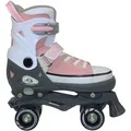 Cox Swain Rollschuhe Cox Swain Kinder Rollschuhe - JOEL, Größenverstellbar über 4 Größen ohne Werkzeug! rosa XS (29-32)