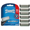 Wilkinson Sword Quattro Rasierklingen für Herren Rasierer, 6 Stück