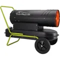 TroniTechnik® TT-HK-242 Heizkanone Dieselkanone Heizlüfter 20kW mit Handgriff, Rohrrahmen und Rädern, Bauheizer,19l Tank