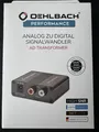 Oehlbach AD Transformer Analog Digital Wandler Cinch auf Toslink