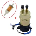 Benzinpumpe + Filter 10mm Kraftstoffpumpe 12V gerade Anschlüsse