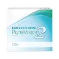 PureVision 2 Monatslinsen | Bausch + Lomb | Sphärisch | 6 Linsen | BC 8.60 mm | DIA 14.0 | -3.50 Dioptrien