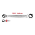 KS Tools 4 in 1 GEARplus umschaltbar Doppel-Ratschenringschlüssel 30x32x34x36mm
