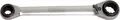 KS TOOLS 4 in 1 Doppel-Ratschenringschlüssel, 30x32x34x36mm 503.4554