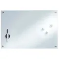Zeller Glas-Magnettafel 60,0 x 40,0 cm weiß
