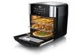 Arendo Heißluftfritteuse Multifunktionsofen 16L, Backofen Umluft, Grill, Dörrautomat, Air Fryer, 1800 W, XXL Fritteuse ohne Öl mit Zubehör für Pizza, Hähnchen, Pommes uvm.