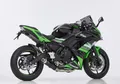 HURRIC Supersport Auspuffanlage schwarz EG-BE passt für KAWASAKI Ninja 650(23-24