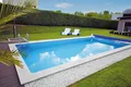 KWAD Rechteckpool KWAD Styropor Pool Gran Canaria mit Edelstahlleite (Komplett-Set, 1-tlg), Langlebige Styroporsteine