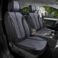 Schonbezüge Sitzbezüge für VW T-Cross Bj ab 2019 in Schwarz/Grau V1