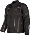 Klim Badlands Pro 2023 Motorrad Textiljacke, schwarz, S