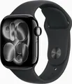 Apple Watch Series 11 schwarz glaenzend Aluminium Smart (MEQU4ZR/A)
