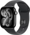 Apple Watch Series 11 GPS 42 mm Aluminiumgehäuse Sport Band Schwarz M/L