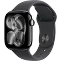 Apple Watch Series 11 GPS 42 mm Aluminiumgehäuse Sport Band Schwarz M/L
